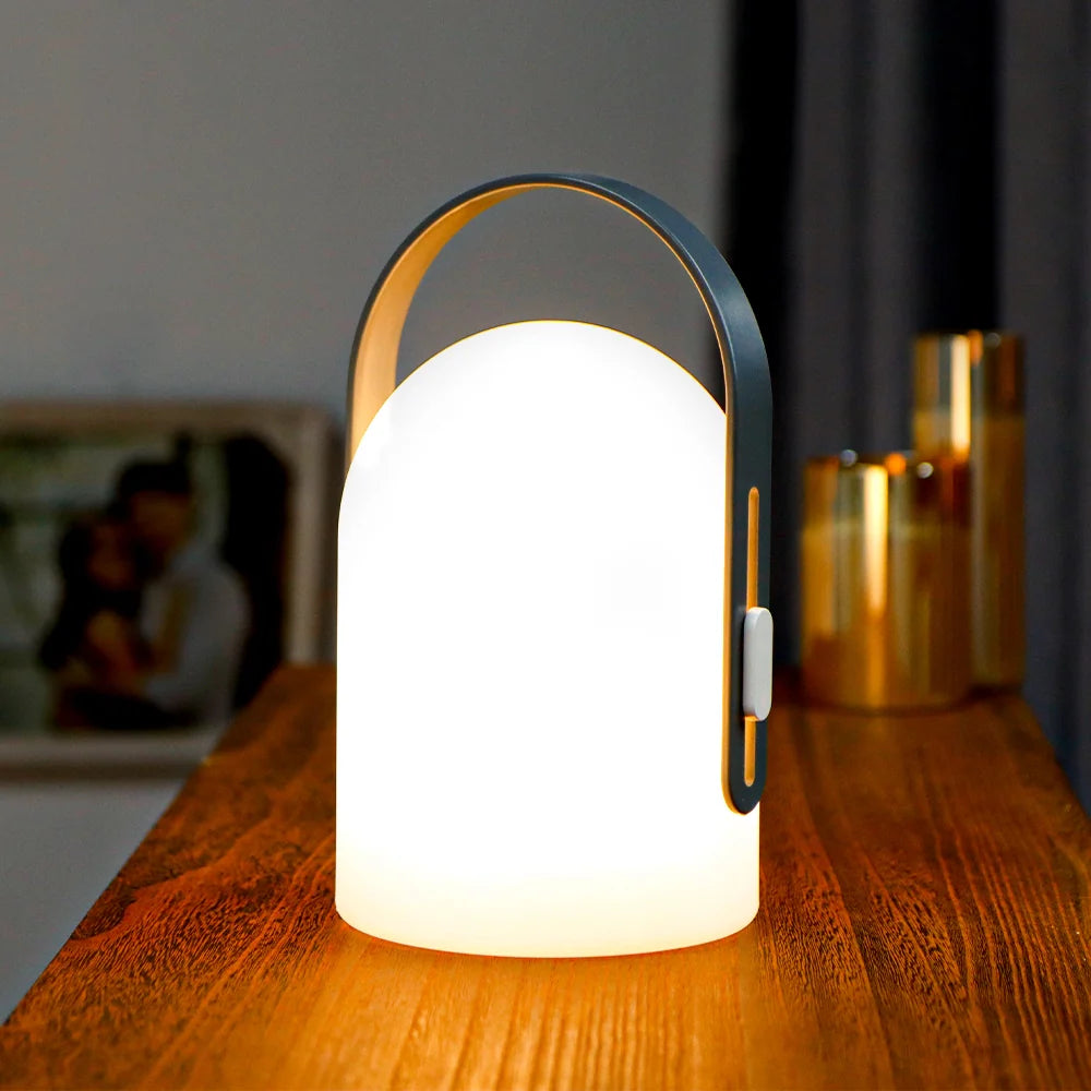 Lampe de table d’extérieur rechargeable et portable – 4000 mAh